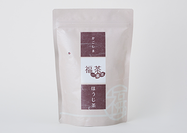 Fukucha hojicha pouch from Marumasa Fukuchaen